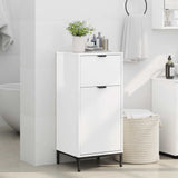 Bathroom Cabinet High Gloss White 39.5 x 36 x 88 cm 883398
