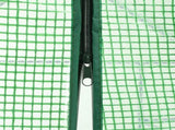 Greenhouse Transparent Green Powder-Coated Steel Compact Durable 46913
