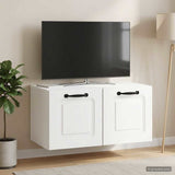 Wall-Mounted TV Cabinet White 59.5 x 31 x 30 cm Engineered Wood 899385