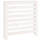 Radiator Cover White 79.5x19x84 cm Solid Wood Pine 822592