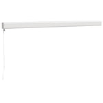 Retractable Awning Orange and Brown 4x3 m Fabric and Aluminium 3154543