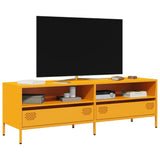 TV Cabinet Mustard Yellow 135x39x43.5 cm Cold-rolled Steel 851337