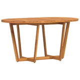 Garden Dining Table Oval 150x90x75 cm Solid Wood Acacia 4108136