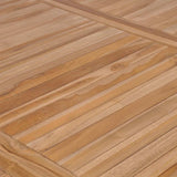 Garden Table 200x100x77 cm Solid Teak Wood 44998