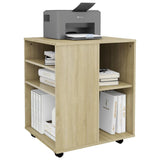 Storage Cabinet Sonoma oak Engineered wood 808461