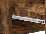 Coffee Table Smoked Oak 49 x 50 x 40 cm Engineered Wood 894970