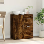 ZNTS Sideboard Smoked Oak 60x31x70 cm Engineered Wood 840475