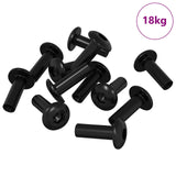 Sleeve Nuts 8451 pcs Black Metal 864537