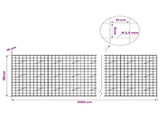 Gabion with 3.5 mm Wire and 10x10 cm Mesh 1000x10x150 cm 3463046