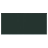 Outdoor Roller Blind 90% UV Block Dark Green 350 x 140 cm HDPE 42036023