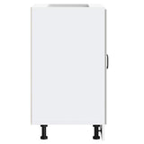 Sink Base Cabinet Lucca White Engineered Wood 853677