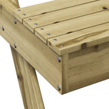 Picnic Table 105x134x75 cm Impregnated Wood Pine 832571
