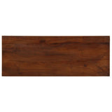 Table Top 70x30x3.8 cm Rectangular Solid Wood Reclaimed 371229