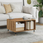 ZNTS Coffee Table Artisan Oak 60x50x36.5 cm Engineered Wood 857337