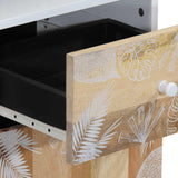 Bathroom Cabinet 38x33.5x160 cm Solid Wood Mango 4018686