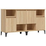 Sideboards 2 pcs Sonoma Oak 60x35x70 cm Engineered Wood 3185730