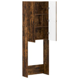 Toilet Cabinet EDE Smoked Oak 66 x 25.5 x 190 cm 896040