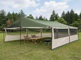 Family Tent Green 600 x 400 x 268 cm Polyester and Steel 42028603