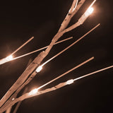 LED White Birch Tree Warm White 96 LEDs 180 cm 345144
