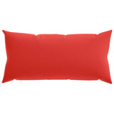 Cushion Cover 12 pcs HEERLEN Red 40 x 80 cm Polyester 910047
