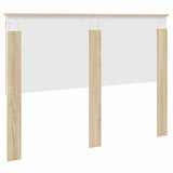 Headboard with Headboard Sonoma Oak 140 cm Engineered wood 887761