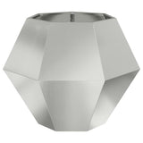 Planter Silver 75 x 75 x 60 cm Galvanised Steel 884048