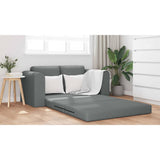 Sofa Bed Dark grey 148 x 71 x 83 cm Fabric 4106674