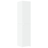 Highboard White 40x42.5x185 cm Engineered Wood 3281399