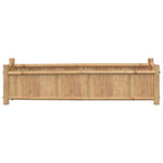 ZNTS Planter 100x30x25 cm Bamboo 366461