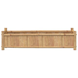 ZNTS Planter 100x30x25 cm Bamboo 366461