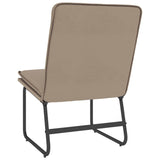 Lounge Chair Cappuccino 54x75x76 cm Faux Leather 351335