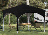 Pop-up Party Tent 194 x 194 x 245 cm Black 42019821