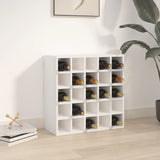 Wine Cabinet White 56x25x56 cm Solid Wood Pine 821538
