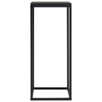 ZNTS Side Tables 2 pcs Black Steel 336128