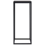 ZNTS Side Tables 2 pcs Black Steel 336128