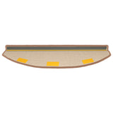 Self-adhesive Stair Mats 15 pcs Brown 80 x 24.5 x 3.5 cm 42038646