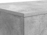 Coffee Table Concrete Grey 102 x 35 x 75 cm Engineered Wood 899930