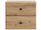 Wall-Mounted Bedside Cabinet Artisan Oak 34.5 x 33 x 40 cm 899163