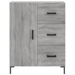Highboard Grey Sonoma 69.5x34x180 cm Engineered Wood 3199815