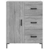Highboard Grey Sonoma 69.5x34x180 cm Engineered Wood 3199815