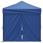 ZNTS Folding Party Tent with Sidewalls Blue 2x2 m 93500