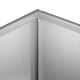 Garden Planter 2 pcs Silver 40 x 30 x 50 cm Galvanised Steel 8005495