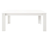 4 Seater Dining room table, MDF Wood Rectangle Modern Dining,Room Furniture Unit, Small N606P272566W