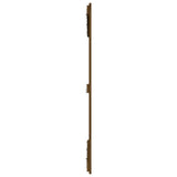 Wall Headboard Honey Brown 127.5x3x110 cm Solid Wood Pine 824941