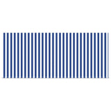 Retractable Awning Manual Blue and White 300 x 250 cm 3329913