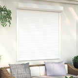 Roller Shutter Aluminium 130x140 cm White 144973