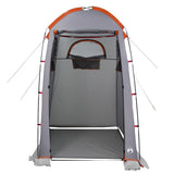 Shower Tent Grey and Orange Waterproof 4009475