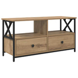 TV Cabinet 90 x 33 x 45 cm Artisan Oak 881302