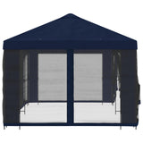 6 x 3 m Blue Polyester and Steel 190 3376025