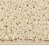 Shaggy Rug Cream 120x170 cm Anti Slip 340388